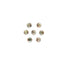 SS10 Crystal AB Colour Swarovski Flatback Beads